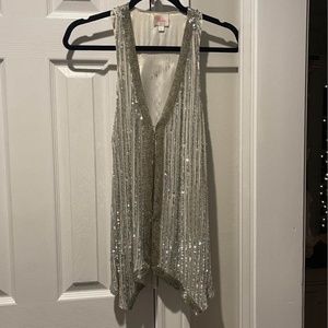 Parker Sequin top